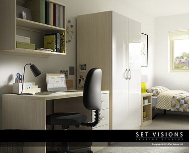 3d bedroom office furniture
