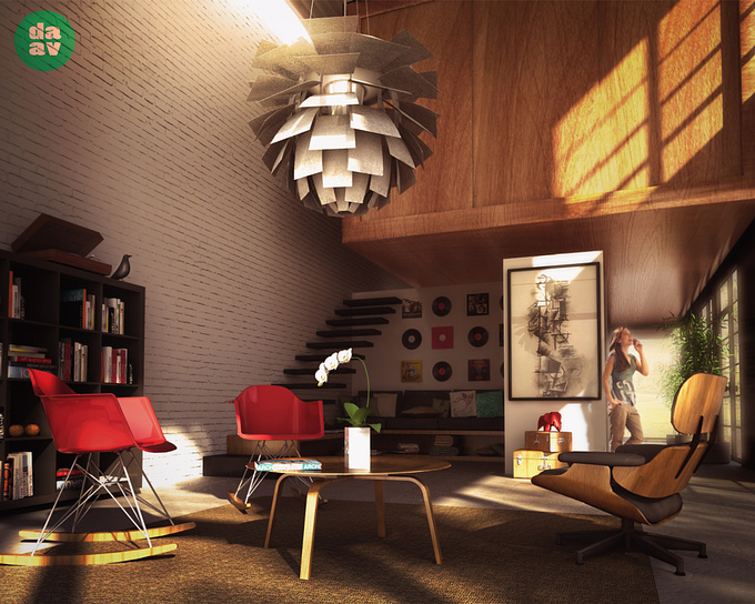 http://www.wix.com/pborlido/daav
SU+Vray+PS
Eames House Remake for practicing and self promotion.