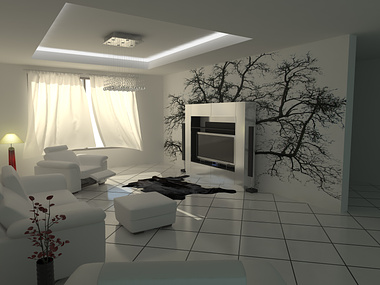 interior design - tv room
