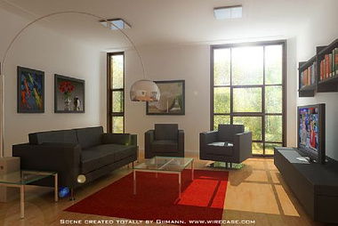 Living room space