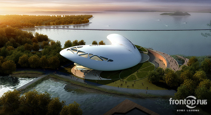 Frontop Digital Technology Co.,Ltd - http://www.frontop.com/
Exterior Rendering 
Project Name : Flower Exhibition in Wujin District, Changzhou
Designed by : Modern Urban Architect Design Institude 

/ 