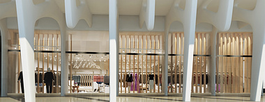 3D Architectural Visualization - Retails Stores