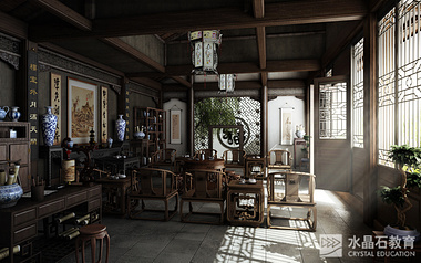 Chinese-style living room