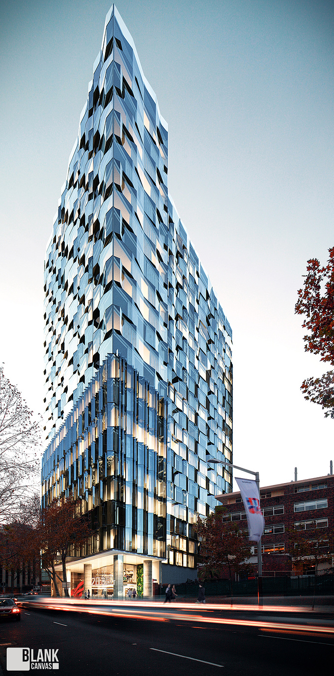 A recent residential tower project completed in Sydney.

Software: 3ds max, vray, Photoshop