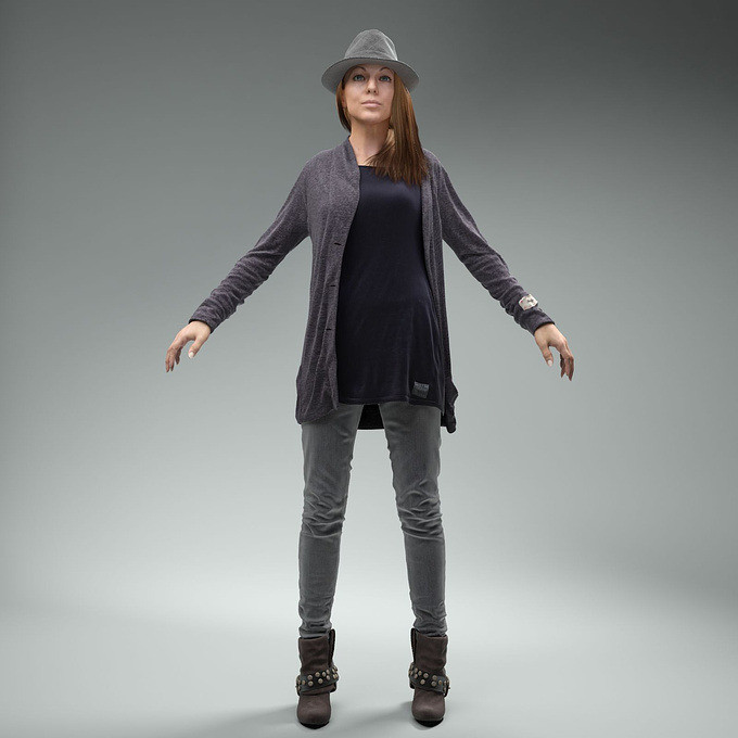 AXYZ design - http://www.axyz-design.com
This is an image of our latest Metropoly HD2 Scan360tm 3D PEOPLE collections.

It has been rendered directly by opening the product file. There is no image retouching.

These new product introduces a revolutionary new full body scanning 3D Human Models for Close-Up views, unmatched in resolution and quality anywhere in the world today.

The product includes stunning MentalRay & Vray skin shaders and Lighting setups!
