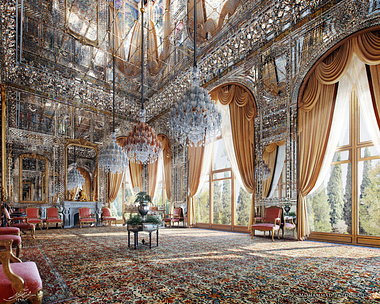 Mirror Hall of Golestan Palace