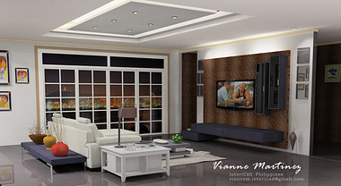 InteriCAD T5: Rendered Living room