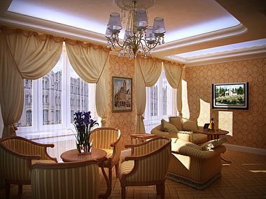 The hotel's room.