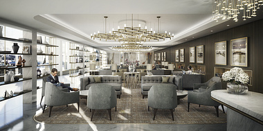 Royal Lancaster Hotel - Living Lounge