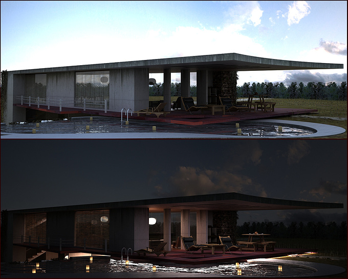 &lt;&lt; PERSONAL &gt;&gt; - 
 &lt;&lt; PERSONAL &gt;&gt;
 
 
 3DsMax 2011 Design + VRay 2.0

 

The villa is designed and is gonna be constructed in Shiraz , Iran.