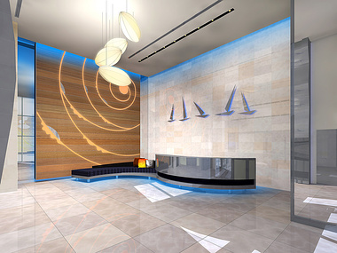 offices building lobby