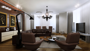 Livingroom with Minotti