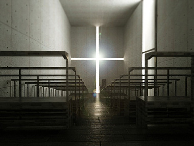 Church of light by Tadao Ando.