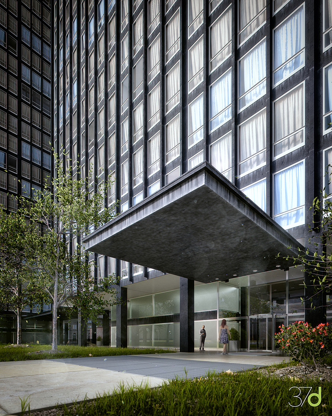 37d Architecture Office - http://www.37daoffice.com
Main entrance
