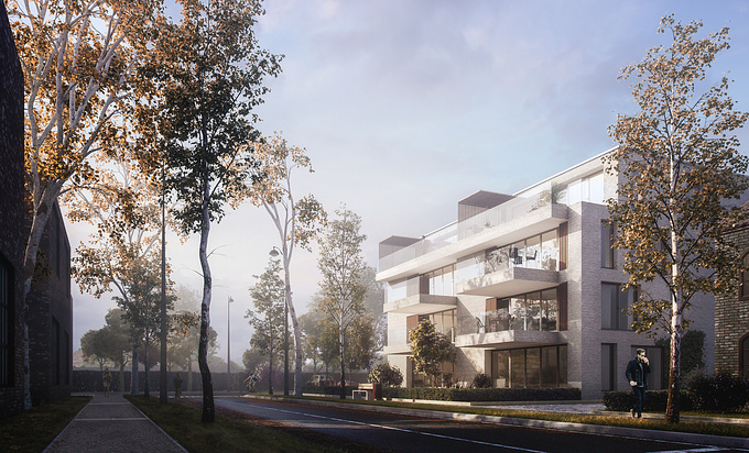 studio dugenio - http://www.mikedugenio
Architectural visualization of a residential project named Nora Street.
www.mikedugenio.dk