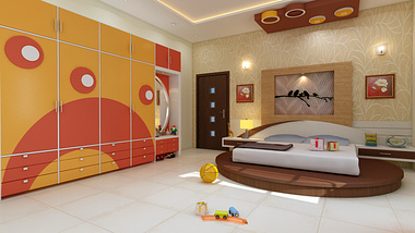 the childern bed room.............................