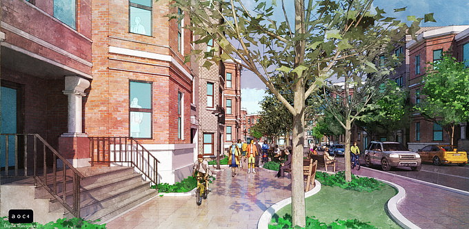 AOC4 studio - http://aoc4.blogspot.com/
A NPR rendering of a proposed apartment in Chicago...