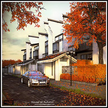 House at Autumn