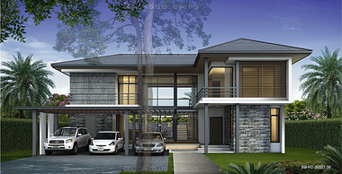 House Design MODERN TROPICAL BB-H2-30001.06