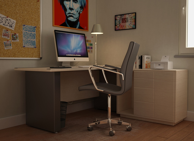 This is my last work, modelling with 3d ma, rendering with vray2.0, post with photoshop