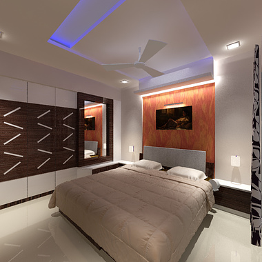 Master bed rm design