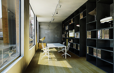 office of an interior designer