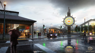 An impression & re-creation of Fisherman's Wharf