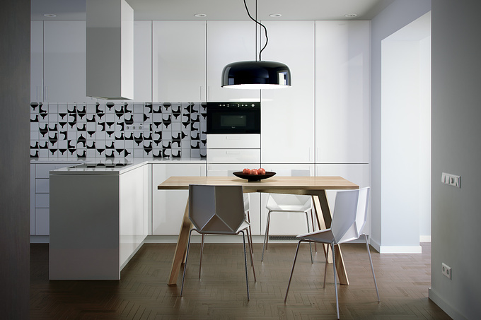http://www.crswebstudios.com/
Soft Light kitchen interior