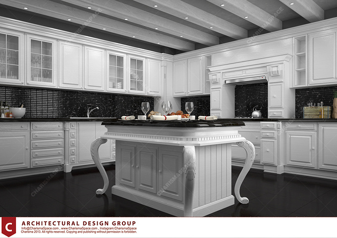 Charisma Design Co. - http://Pooya Rezaei
Classic Kitchen Design
