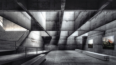 Concrete Exhibition Hall