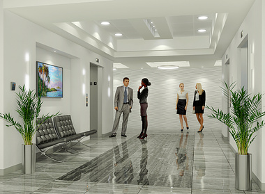 Building Elevator Lobby | Ft. Lauderdale, FL