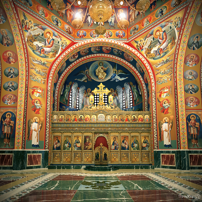 Think3D.gr - http://www.think3d.gr
Russian Christian Orthodox Church.