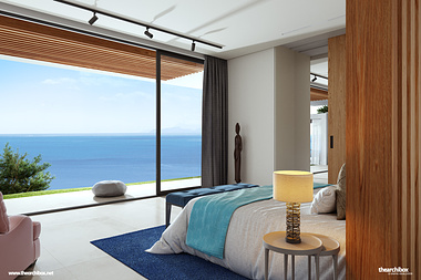 Sea view bedroom