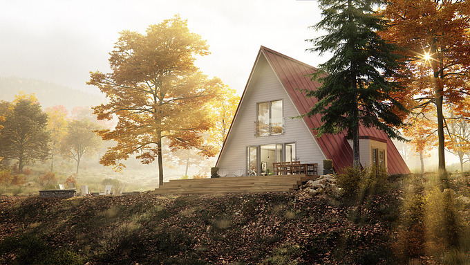Faraday3D - http://faradaylabs.eu/
Small building in Adirondack mountains
3dsmax,vray,Zbrush,PS