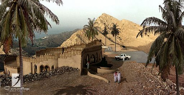food and cycle path, sultanate of oman