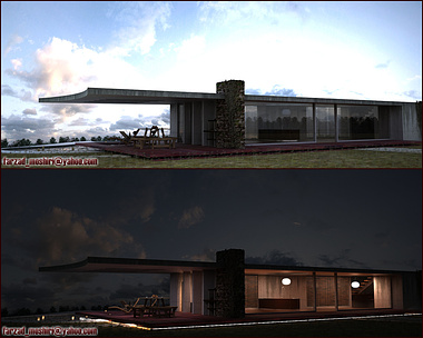 Villa Design and 3D Visualization