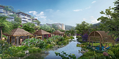 Day View, Taishan Hot Spring Project