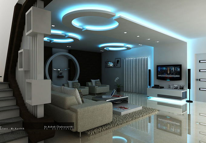Ashok Chakravarthi & Associates
Focal Point for this concept is the Plasma Unit that Spread over the ceiling and leads to the Arch.