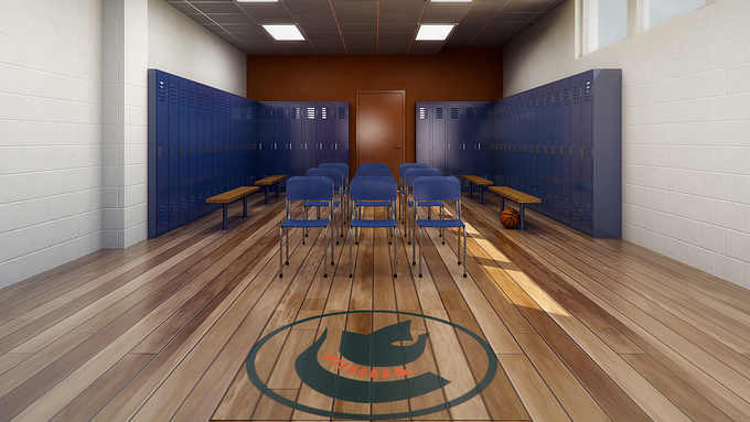 VirtualGFX - 
 VirtualGFX
 
 
 Modo501

 

This is small project that I just finished for a fundraiser. It is a gym locker room for a Greek Catholic school in Chicago IL. Modo 501, CADbuddy and Photoshop were used in the completion of this project. I hope that you like it.

-E

