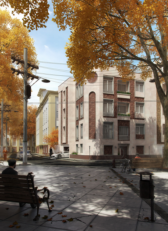 Zavir Architect Group - http://aref3dsmax.cgsociety.org/
this work for last year and publish in Digital Mayhem 3D Landscape Techniques Magazine in autumn 2013

http://www.focalpress.com/books/details/9780240525983/

i hope you like it!!