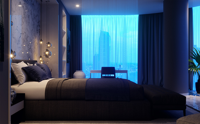 http://www.x-shd.com
Luxury bedroom in Melbourne.