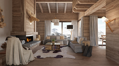 Grand Piolet, two houses in Formigal | Living 02
