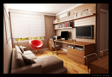 Interior de um apartamento