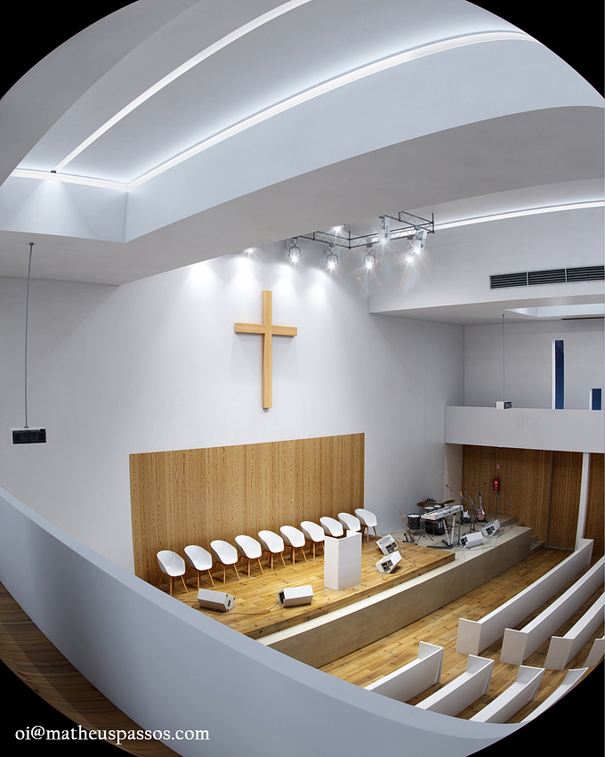 GMF Arquitectos - http://www.facebook.com/pages/Matheus-Passos-Visualization/260861987272562
This is a real project

It's a Church Protestant reform in Brazil

GMF Arquitectos of Portugal

FACEBOOK 