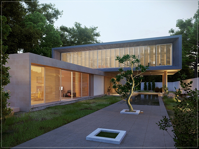 3DSMax, Vray and Photoshop.