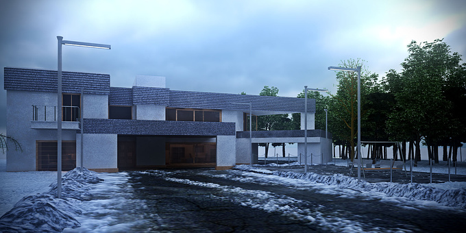 My very first render with 3DS Max and vray that actaully looked appealing..