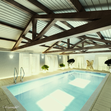 Private Swimming Pool - Interior