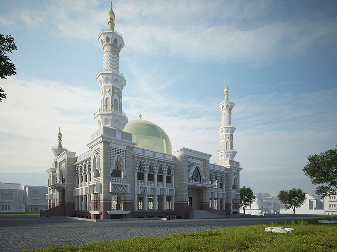 Visualisation of a project for a al - fattah mosque