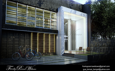 Concept house in cawang jakarta (Indonesia)