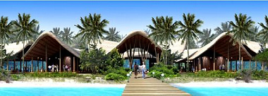 A resort in Maldives
